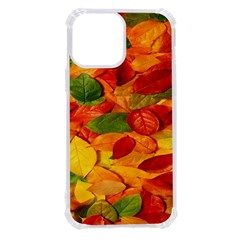 Leaves Texture Iphone 13 Pro Max Tpu Uv Print Case by Ket1n9