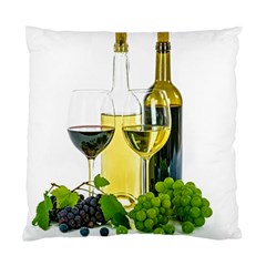 White Wine Red Wine The Bottle Standard Cushion Case (two Sides) by Ket1n9