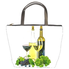 White Wine Red Wine The Bottle Bucket Bag by Ket1n9