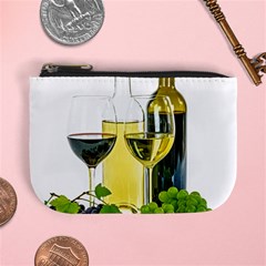 White Wine Red Wine The Bottle Mini Coin Purse by Ket1n9