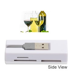 White Wine Red Wine The Bottle Memory Card Reader (stick) by Ket1n9