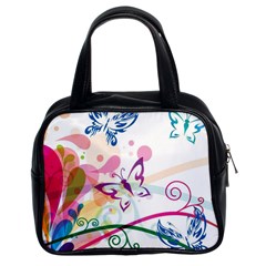 Butterfly Vector Art Classic Handbag (two Sides) by Ket1n9