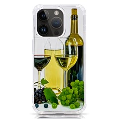 White Wine Red Wine The Bottle Iphone 14 Pro Tpu Uv Print Case by Ket1n9