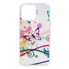 Butterfly Vector Art Iphone 14 Pro Max Tpu Uv Print Case by Ket1n9