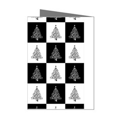 Christmas Tree Xmas Tree Mini Greeting Cards (pkg Of 8) by Ket1n9