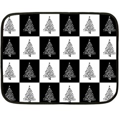 Christmas Tree Xmas Tree Fleece Blanket (mini) by Ket1n9