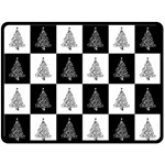 Christmas Tree Xmas Tree Fleece Blanket (Large) 80 x60  Blanket Front