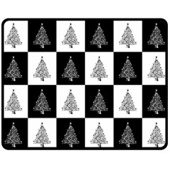 Christmas Tree Xmas Tree Fleece Blanket (medium) by Ket1n9