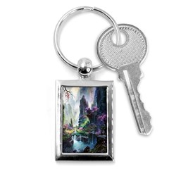 Fantastic World Fantasy Painting Key Chain (rectangle) by Ket1n9