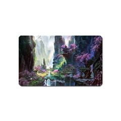 Fantastic World Fantasy Painting Magnet (name Card) by Ket1n9