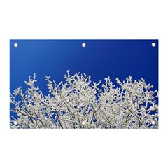 Crown Aesthetic Branches Hoarfrost Banner And Sign 5  X 3  by Ket1n9