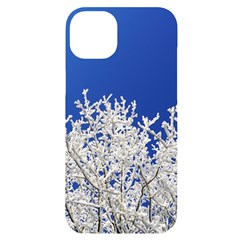 Crown Aesthetic Branches Hoarfrost Iphone 14 Plus Black Uv Print Case by Ket1n9