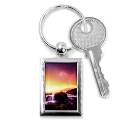 California Sea Ocean Pacific Key Chain (rectangle) by Ket1n9