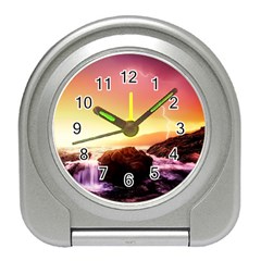 California Sea Ocean Pacific Travel Alarm Clock