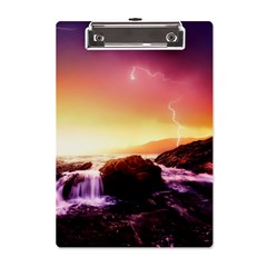 California Sea Ocean Pacific A5 Acrylic Clipboard