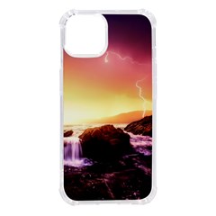 California Sea Ocean Pacific Iphone 14 Tpu Uv Print Case by Ket1n9