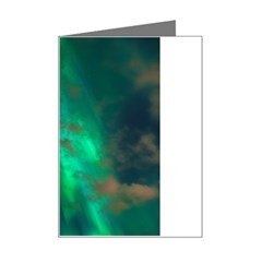 Northern-lights-plasma-sky Mini Greeting Card by Ket1n9