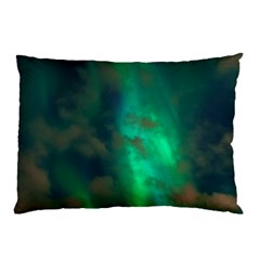 Northern-lights-plasma-sky Pillow Case by Ket1n9