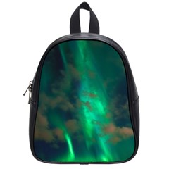 Northern-lights-plasma-sky School Bag (small) by Ket1n9