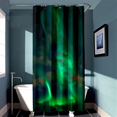 Northern-lights-plasma-sky Shower Curtain 36  X 72  (stall)  by Ket1n9