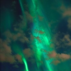 Northern-lights-plasma-sky Play Mat (square) by Ket1n9