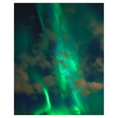 Northern-lights-plasma-sky Drawstring Bag (small) by Ket1n9