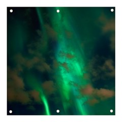 Northern-lights-plasma-sky Banner And Sign 3  X 3  by Ket1n9