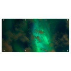 Northern-lights-plasma-sky Banner And Sign 8  X 4  by Ket1n9