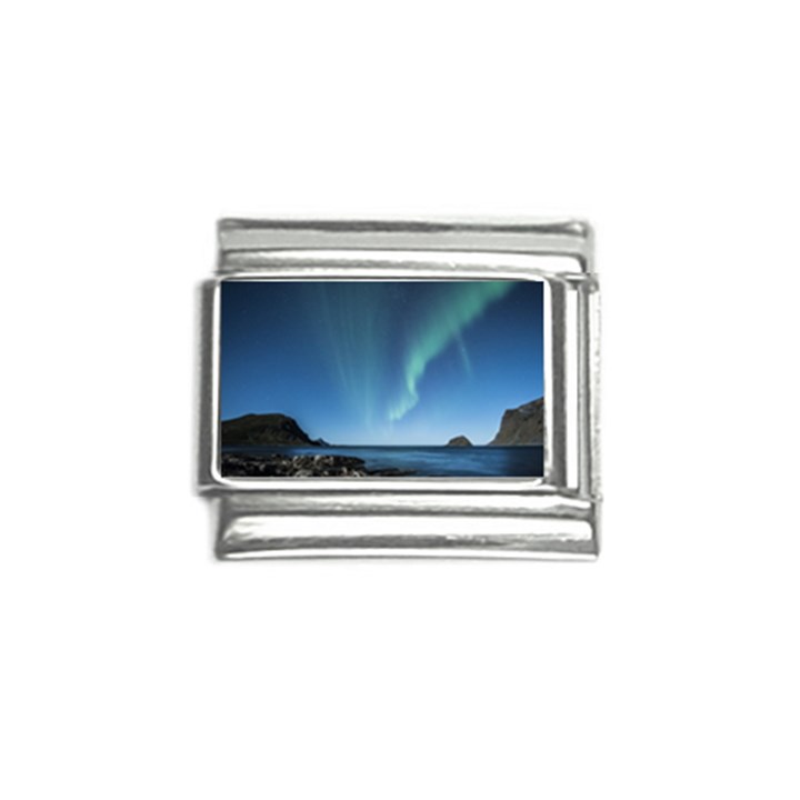 Aurora Borealis Lofoten Norway Italian Charm (9mm)