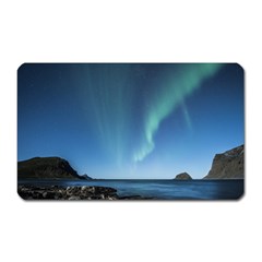 Aurora Borealis Lofoten Norway Magnet (rectangular) by Ket1n9