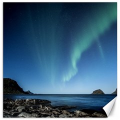 Aurora Borealis Lofoten Norway Canvas 20  X 20 