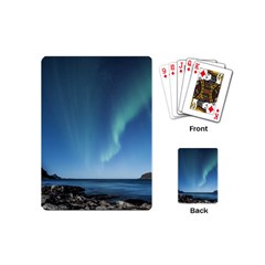 Aurora Borealis Lofoten Norway Playing Cards Single Design (mini)