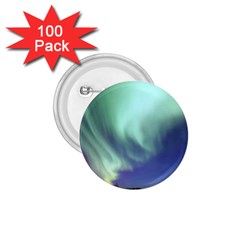 Aurora Borealis Alaska Space 1 75  Buttons (100 Pack)  by Ket1n9