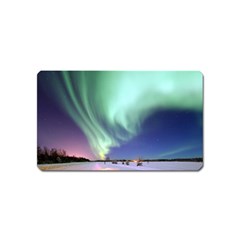 Aurora Borealis Alaska Space Magnet (name Card) by Ket1n9