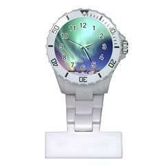 Aurora Borealis Alaska Space Plastic Nurses Watch by Ket1n9