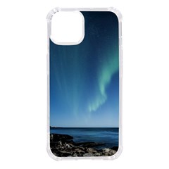 Aurora Borealis Lofoten Norway Iphone 14 Tpu Uv Print Case by Ket1n9