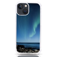 Aurora Borealis Lofoten Norway Iphone 13 Mini Tpu Uv Print Case by Ket1n9