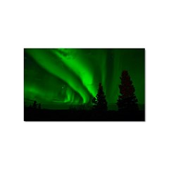 Aurora Borealis Northern Lights Sticker (rectangular) by Ket1n9