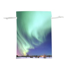 Aurora Borealis Alaska Space Lightweight Drawstring Pouch (s) by Ket1n9