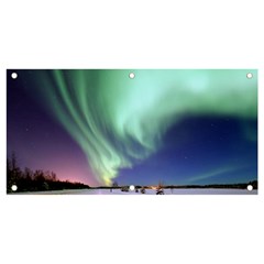 Aurora Borealis Alaska Space Banner And Sign 4  X 2 