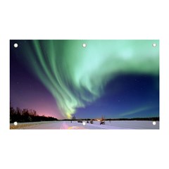 Aurora Borealis Alaska Space Banner And Sign 5  X 3  by Ket1n9