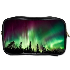 Aurora Borealis Northern Lights Toiletries Bag (one Side) by Ket1n9