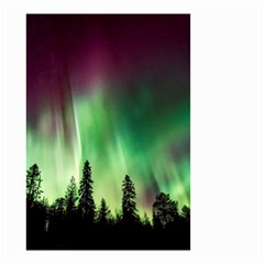 Aurora Borealis Northern Lights Small Garden Flag (two Sides) by Ket1n9