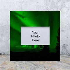 Aurora Borealis Northern Lights White Box Photo Frame 4  X 6 