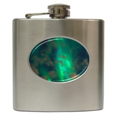 Northern Lights Plasma Sky Hip Flask (6 Oz) by Ket1n9