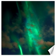 Northern Lights Plasma Sky Canvas 12  X 12  by Ket1n9