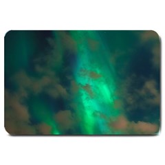 Northern Lights Plasma Sky Large Doormat by Ket1n9