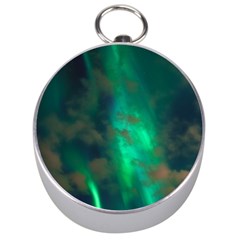 Northern Lights Plasma Sky Silver Compasses by Ket1n9