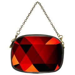 Abstract Triangle Wallpaper Chain Purse (one Side) by Ket1n9