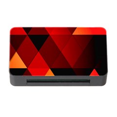 Abstract Triangle Wallpaper Memory Card Reader With Cf by Ket1n9